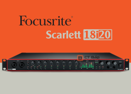 Soundcard thu âm Anh - Focusrite Scarlett 18i20 (3rd Gen)