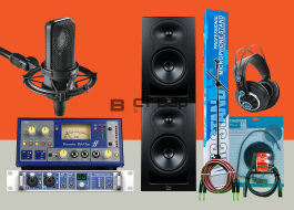 Combo Soundcard RME FF400, Micro AT4033, Preamp ISA ONE, Loa LP-6, Tai nghe AKG K240 MK2