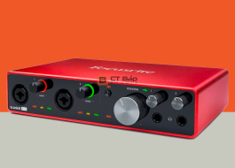 Soundcard thu âm Anh - Focusrite Scarlett 8i6 (3rd Gen)